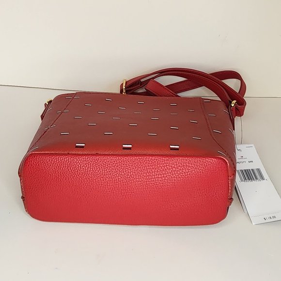 Tommy Hilfiger Red Crossbody with Large Pouch - NWT - Picture 6 of 8